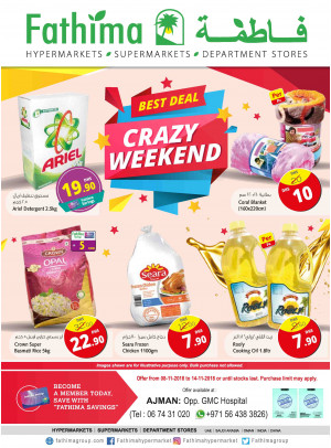 Crazy Weekend Deals - Ajman
