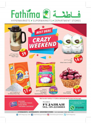 Crazy Weekend Deals - Fujairah