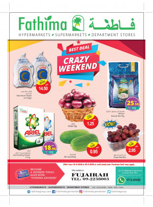 Crazy Weekend Deals - Fujairah