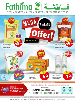 Mega Weekend Offers - Ajman