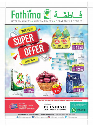 Weekend Super Offers - Fujairah