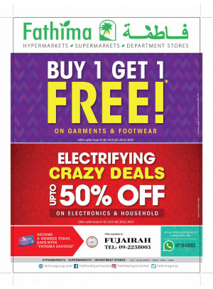Mega Offers & Electrifying Crazy Deals - Fujairah