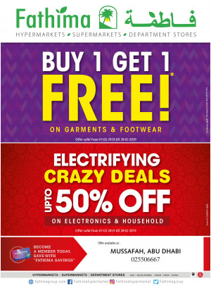 Mega Offers & Electrifying Crazy Deals - Mussafah