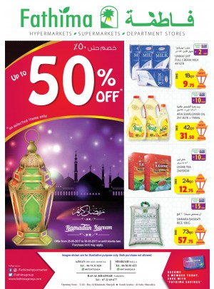 Ramadan Offers - Ajman, Sharjah & Rak Branches