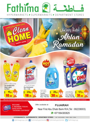 Ahlan Ramadan & Clean Home Offers - Fujairah