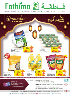 Ramadan Kareem Offers - Bur Dubai, Sharjah & Ajman