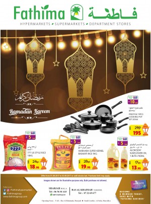 Ramadan Offers - Sharjah & Rak Branches
