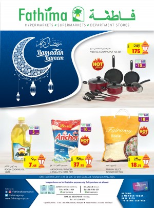 Ramadan Offers - Ajman, Sharjah & Rak Branches