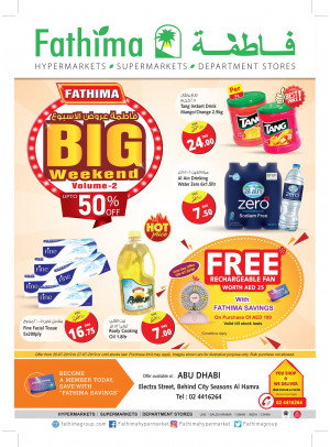 Big Weekend Offers Vol. 2 - Electra St., Abu Dhabi