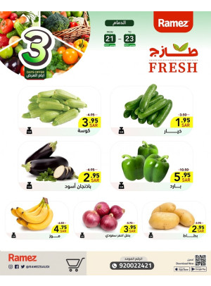3 Fresh Days Offers - Dammam