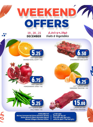 Weekend Offer
