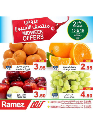 Midweek Offers - Sharjah