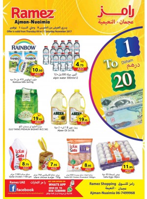 Unbelievable Prices 1 to 20 Dhs - Ajman Branch
