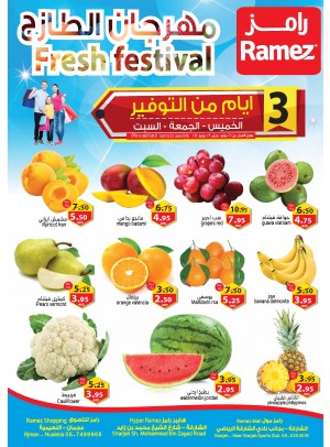 Fresh Festival - Ajman & Sharjah Branches
