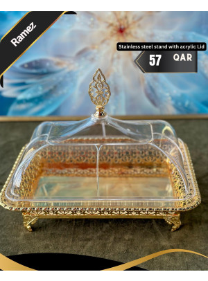 Wow Offers on Steel Stand with Acrylic Lid