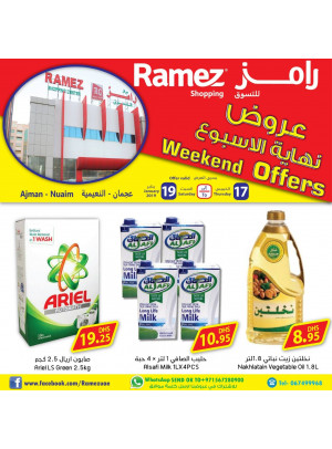 Weekend Offers - Ramez Shopping Center, Ajman