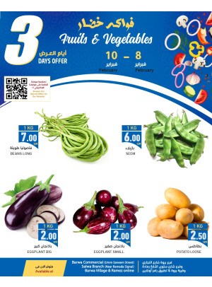Fresh Fruits & Vegetables Offer - Barwa & Salwa