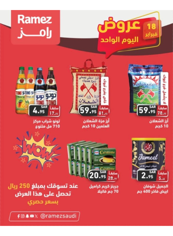 عرض اليوم الواحد
