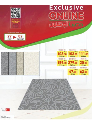 Exclusive Online Offer