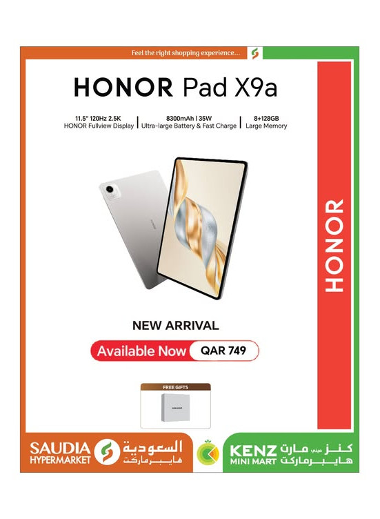 New Arrival - Honor Pad X9a