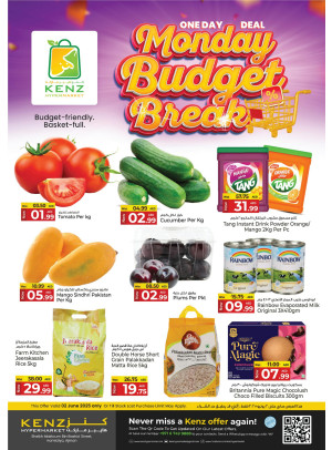 Monday Budget Break