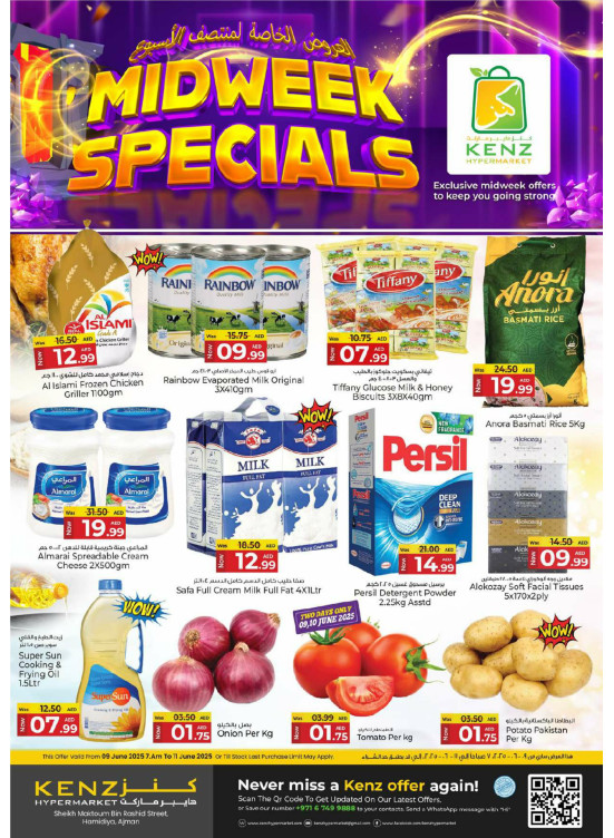 Midweek Special Deals