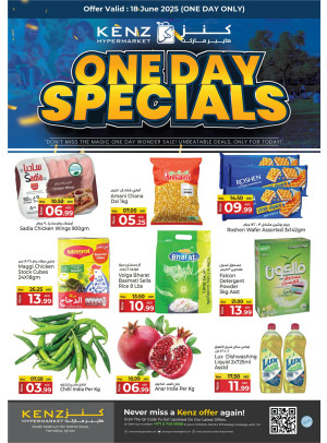 One Day Special Sale