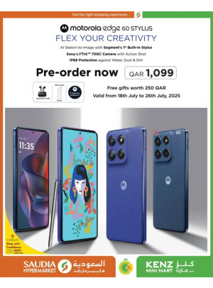 Pre-order - Motorola Edge 60 Smartphone