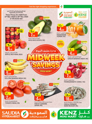 Midweek Savings Deals