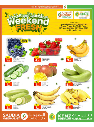 Weekend Fresh Deals