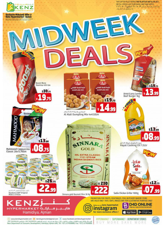 Midweek Deals