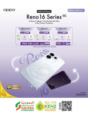 New Arrival - Reno16 Series 5G Smartphone