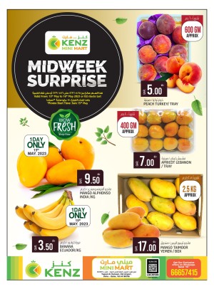 Midweek Offers - KENZ MINI MART, Yaqoot Al Hamawi