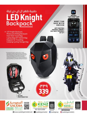LED Knight Backpack Deal