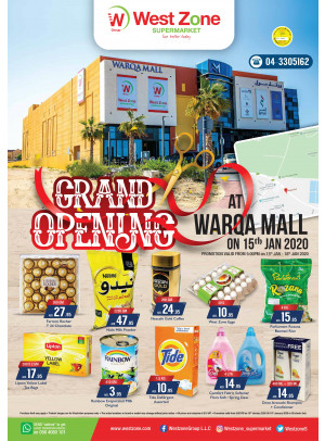 Grand Opening Offers - Warqa Mall