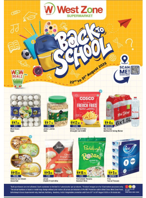 Back To School Sale