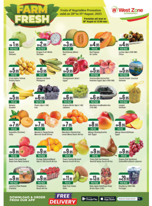 Fresh Fruits & Vegetables Deals