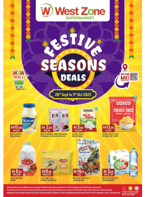 Festival Seasons Deals