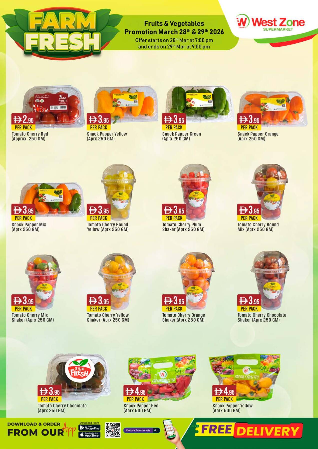 Latest West Zone Supermarket offers in UAE