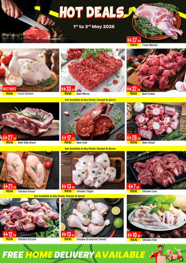 West Zone Hot Offers UAE – Fresh Meat and Poultry