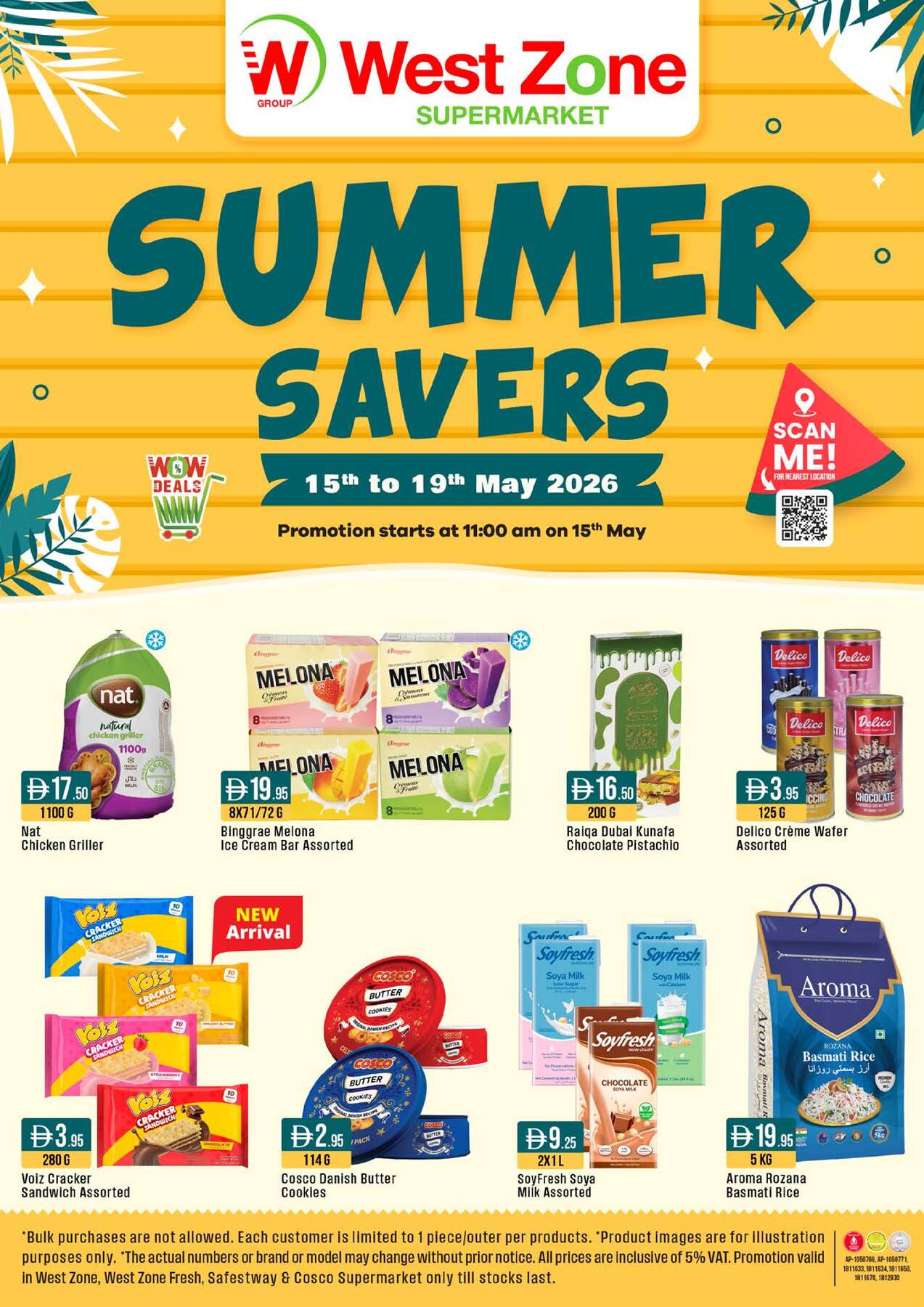 Latest offers from West Zone in UAE