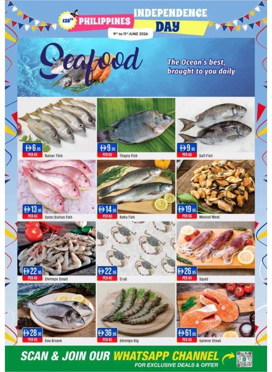 Butchery & Seafood Sale