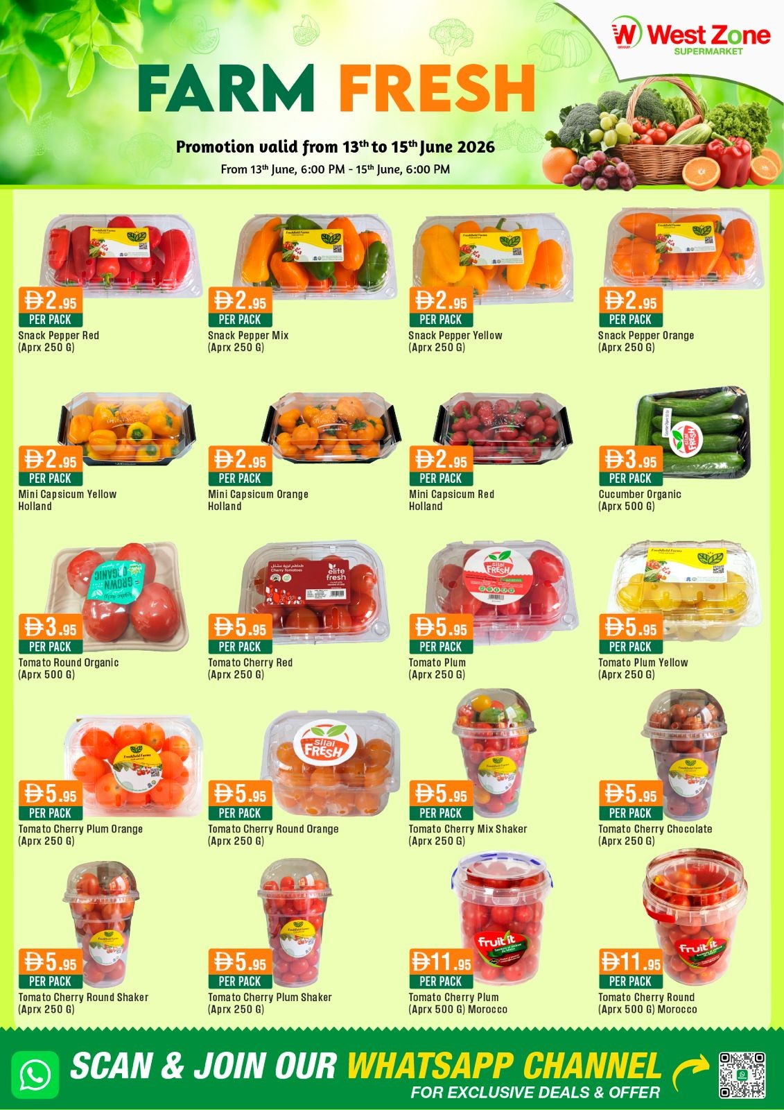 Latest offers from West Zone in UAE