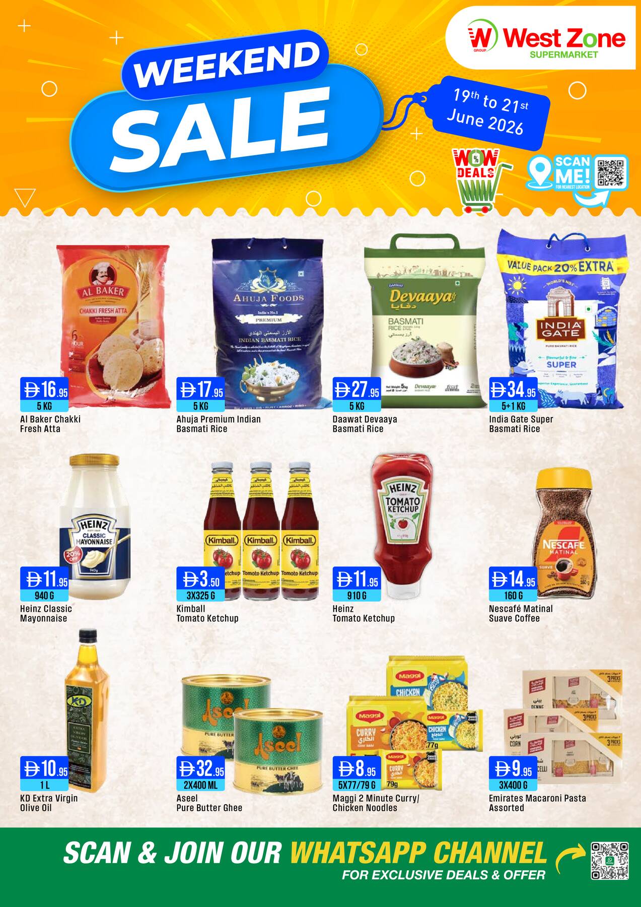 Latest offers from West Zone in UAE