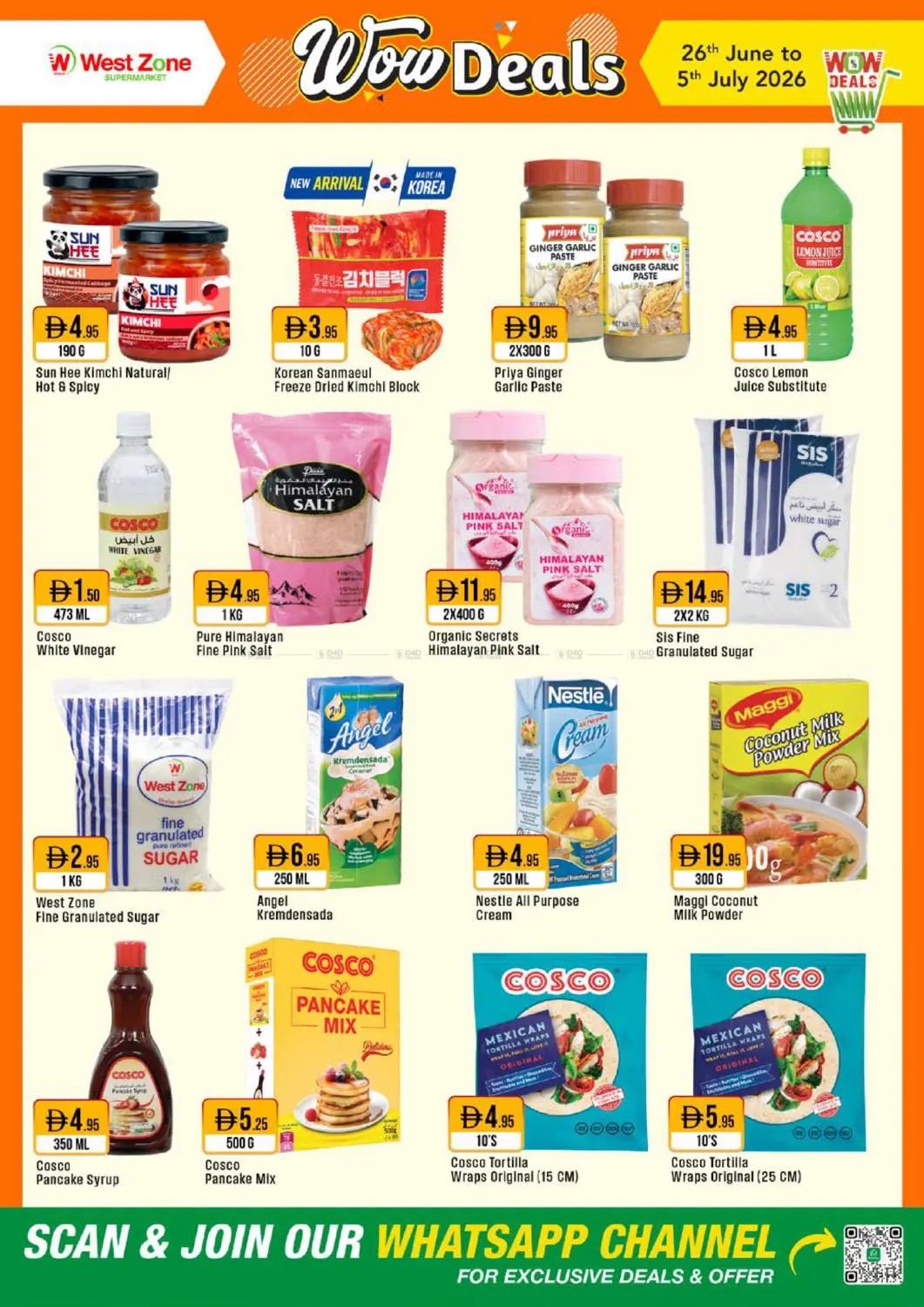 Latest offers from West Zone in UAE
