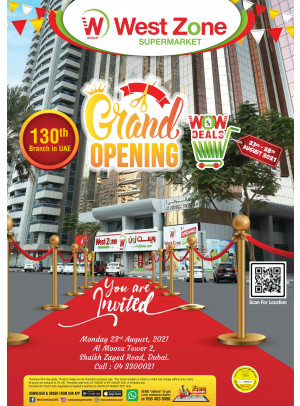 Grand Opening Deals - Sheikh Zayed Road, Dubai