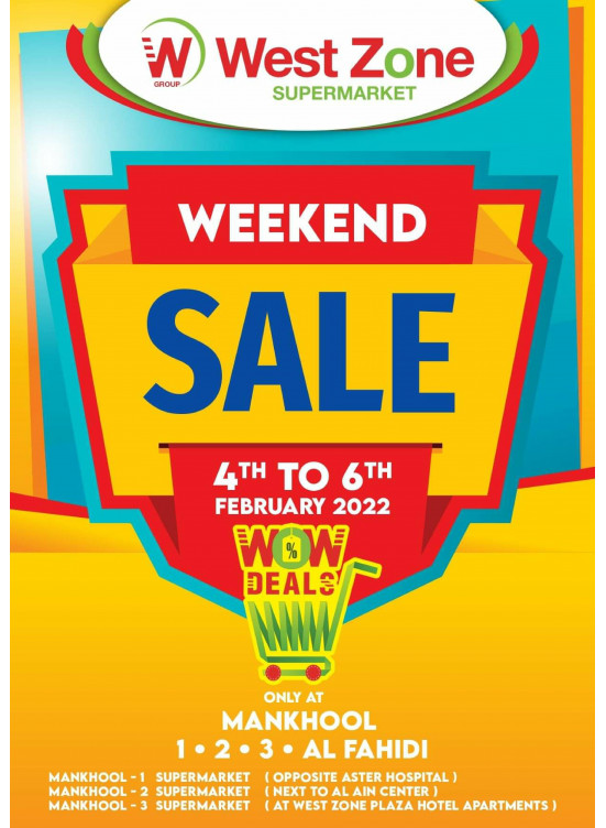 Weekend Sale - Mankhool, Dubai