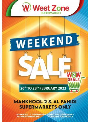 Weekend Sale - Mankhool & Al Fahidi