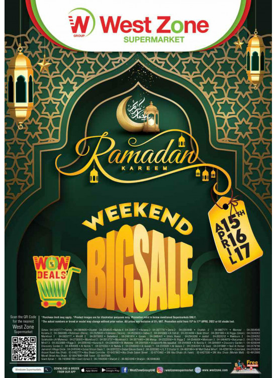 Weekend Big Sale