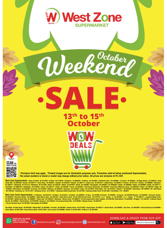 Weekend Sale